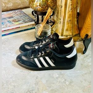 Adidas Black and White Sambas